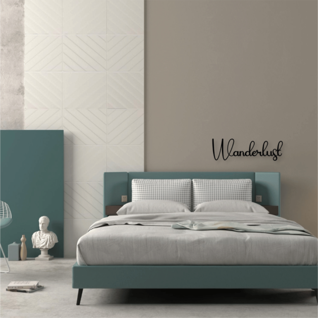 Allumez votre passion pour les voyages avec notre superbe décoration murale en métal : « Wanderlust » 4