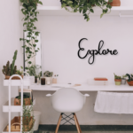 The Perfect Reminder to Explore – Metal Decor Phrase Word – Explore