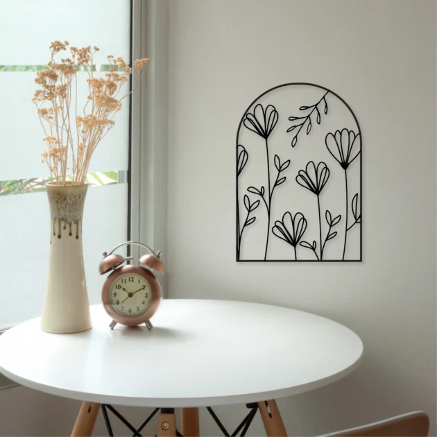 Floral Harmony • A floral inspired wall decor • Floral wall decor